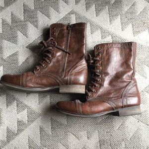 Steve Madden combat boots